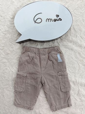 Pantalon velours doublé Garçon 6 mois Disney