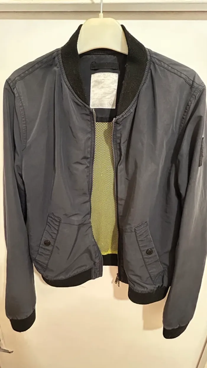 Blouson Bomboogie Gris Anthracite-Noir - photo numéro 5