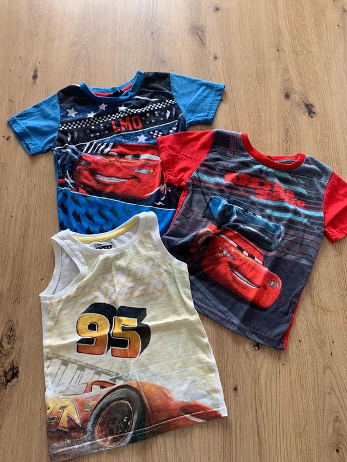 Lot de tee-shirts cars