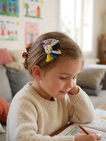 Noeud cheveux créatrice Catimini 