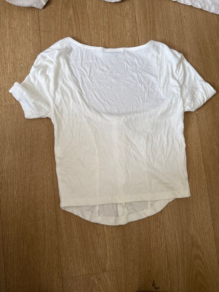 Top blanc court - photo numéro 2