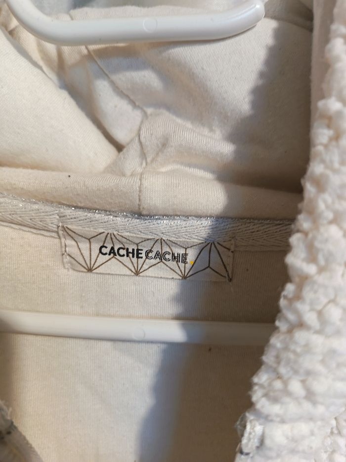 Veste écru  de Cache Cache 42 réf 57 P - photo numéro 4