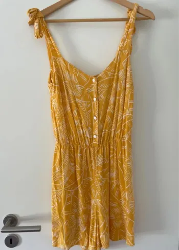 Combi short jaune des petits hauts - modèle Elisabeth - taille XS