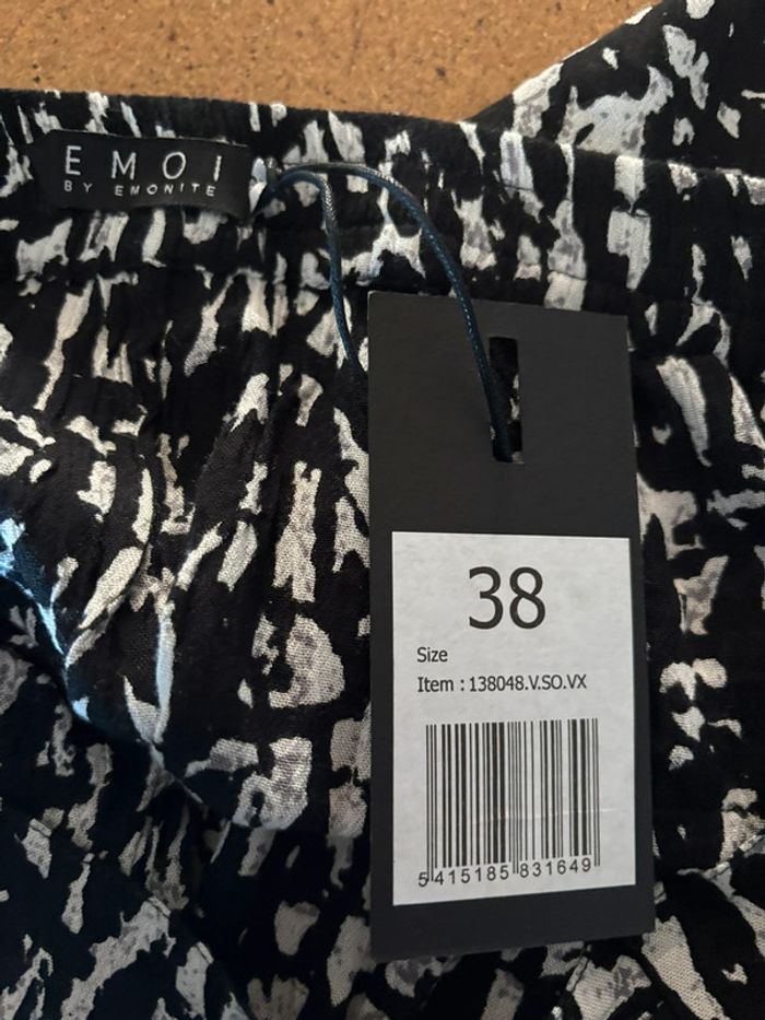 Short noir et blanc Emoi - photo numéro 6