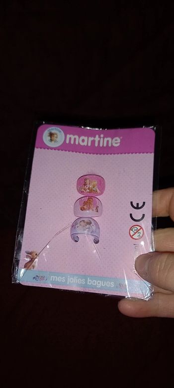 Bagues fillettes Martine