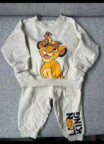 Ensemble de jogging rois lion bébé 9/12 mois