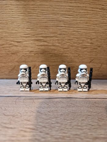 Figurines type lego 4 stormtroopers star wars
