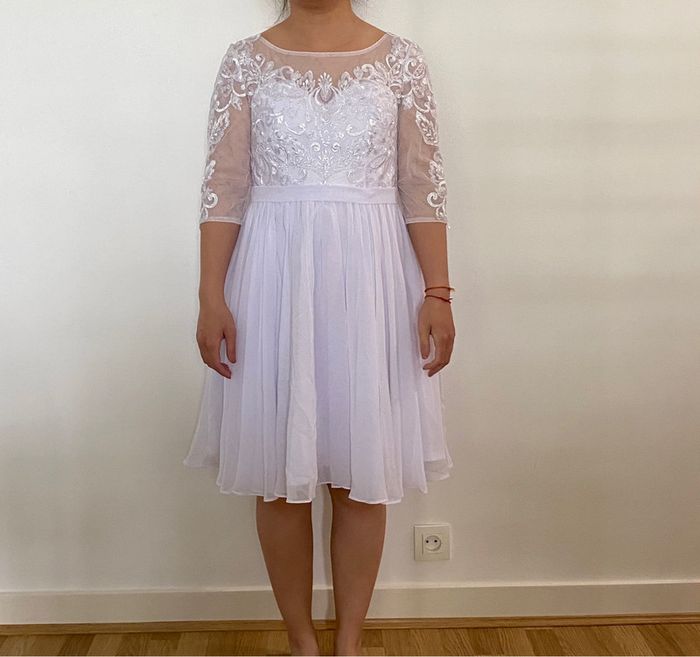 Robe blanche jjhouse