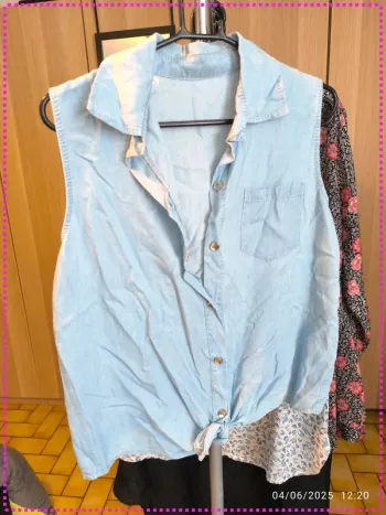 Chemise bleu