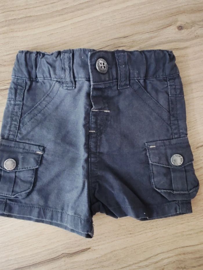 Short garçon marine 1 mois - photo numéro 2