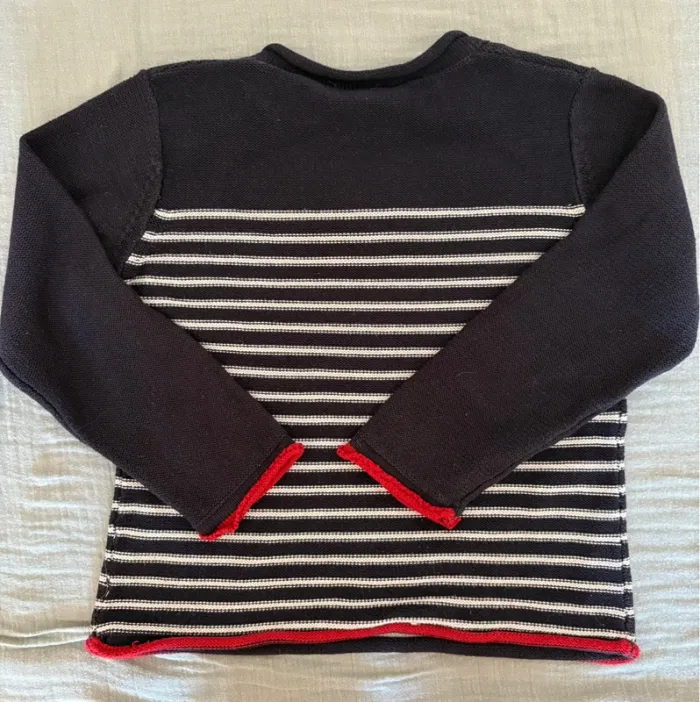 Pull marin fille Hublot 8 ans - photo numéro 2