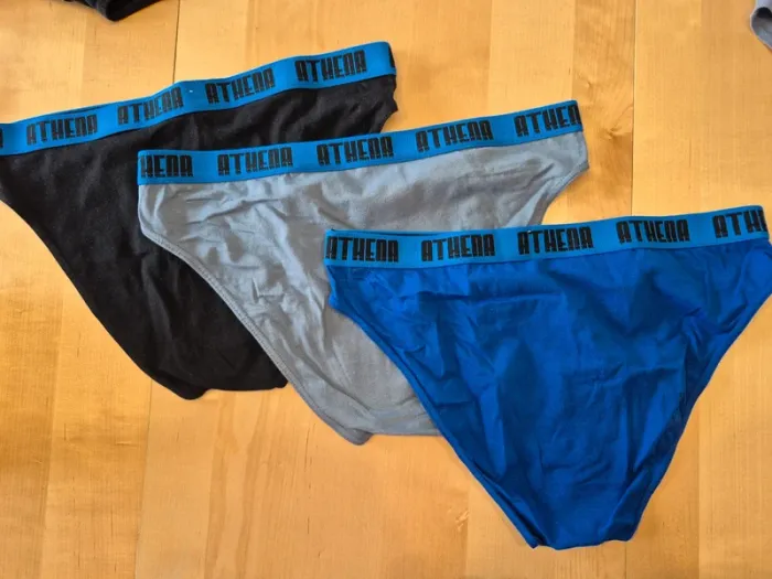 Lot de 3 slips homme athena XL neufs - photo numéro 3