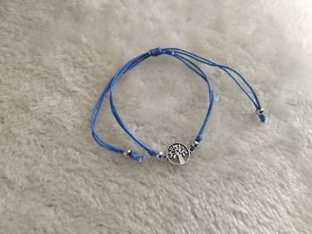 Bracelet bleu arbre de vie