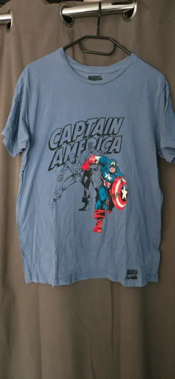 Tee shirt marvel comics captain america M