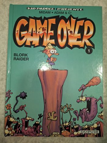 Bande dessinée BD Kid Paddle Game over