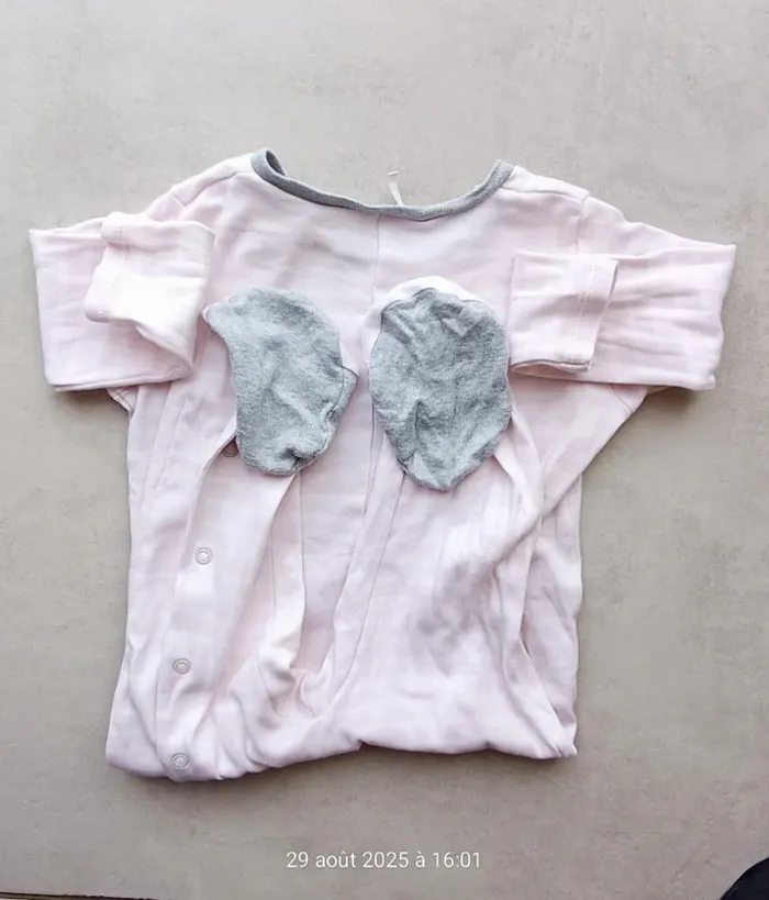 Pyjama 1 pièce fille - 2/3 ans - photo numéro 5