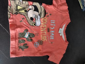 Tee shirts 6 mois Disney