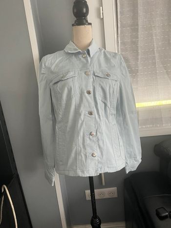 Veste bleu taille 40 bon prix collection