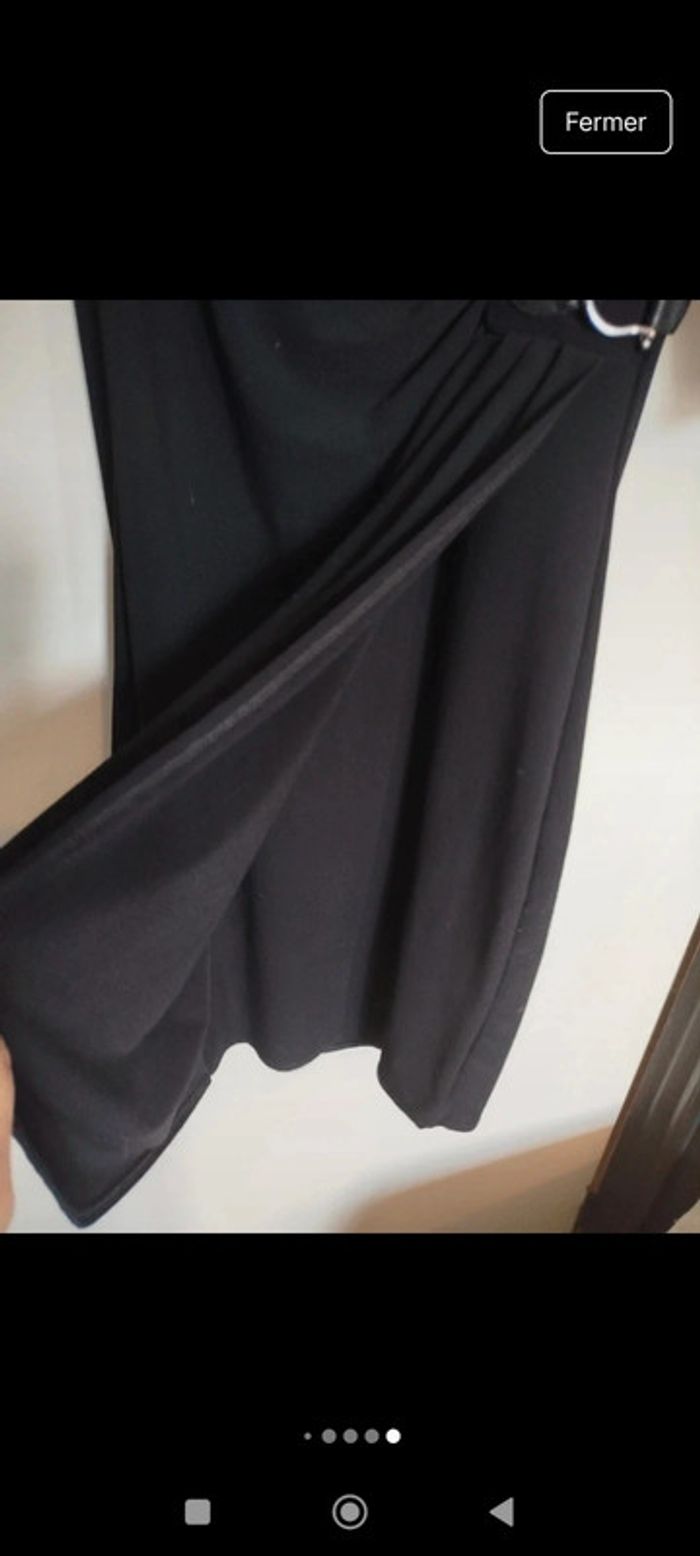 Robe noire courte été L - photo numéro 5
