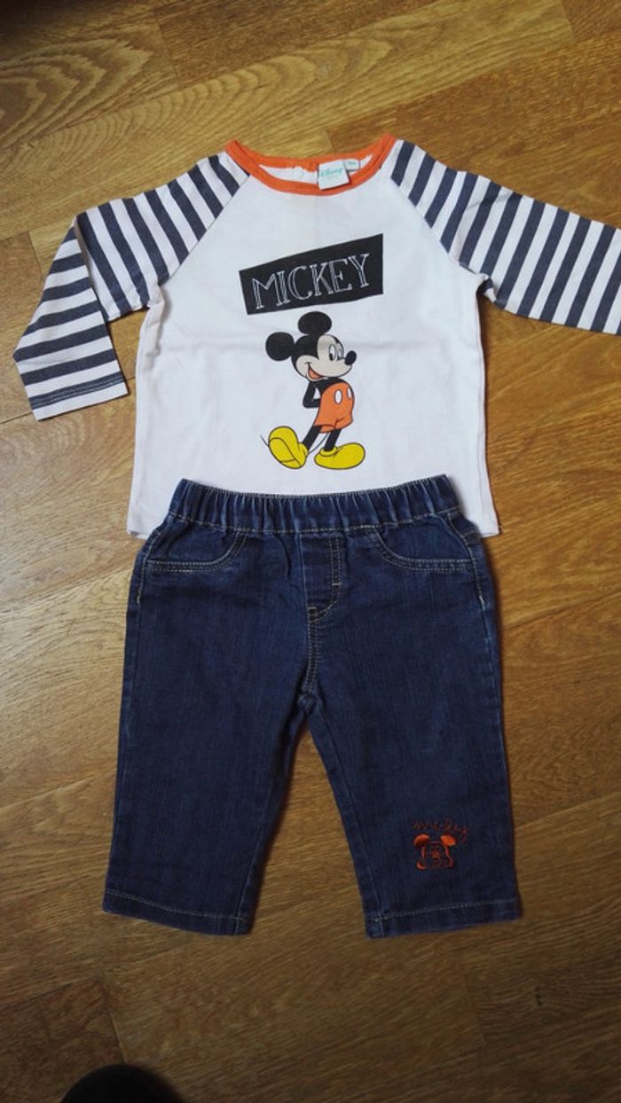 Lot ensemble Mickey