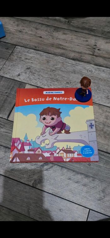 Hachette 55  Audioconte livre et figurine audio conte