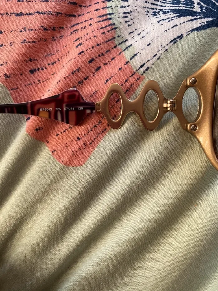 Lunettes de soleil marron Pucci - photo numéro 8