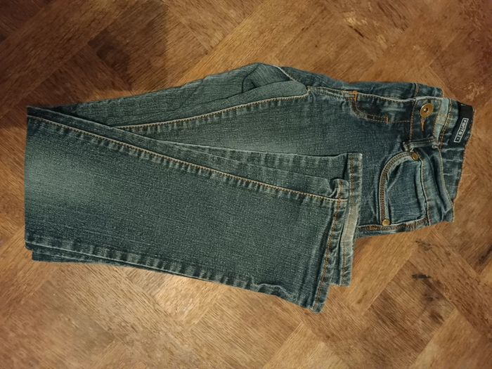 Jean effet délavé
