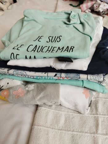 Lot vêtements bébé garçon