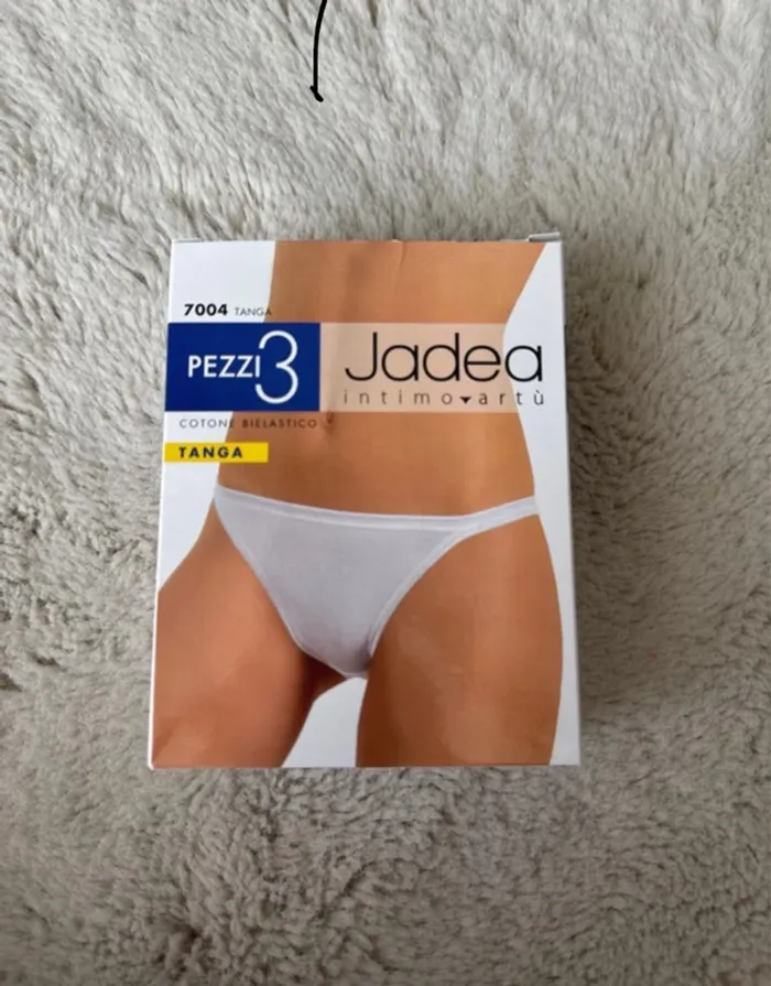 🩲Lot 3 Tanga Noir - Jadea - neuf avec étiquette- taille3 - L