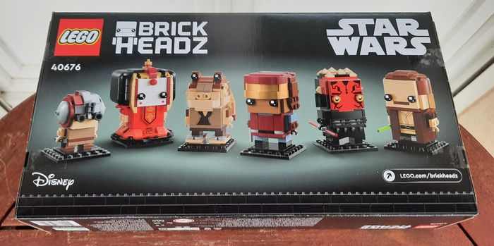 Neuf - LEGO Brickheadz 40676 La Menace fantôme - photo numéro 2