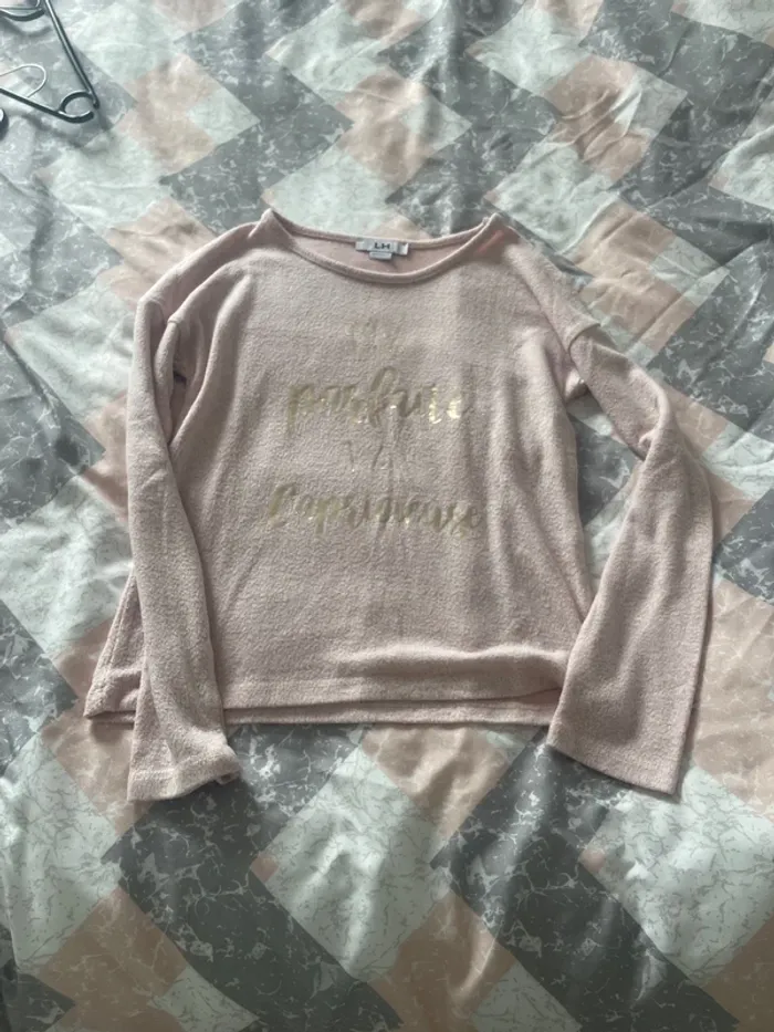 Pull fille léger