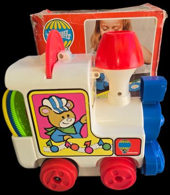 Train musicale/tourne disque Meccano avec boite années 70