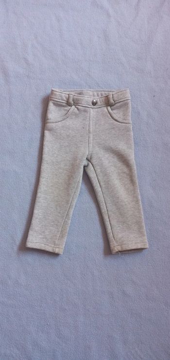 Pantalon moltonné Kiabi taille 18mois