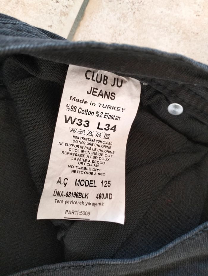 Jean Homme taille w33 marque Club Ju - photo numéro 5