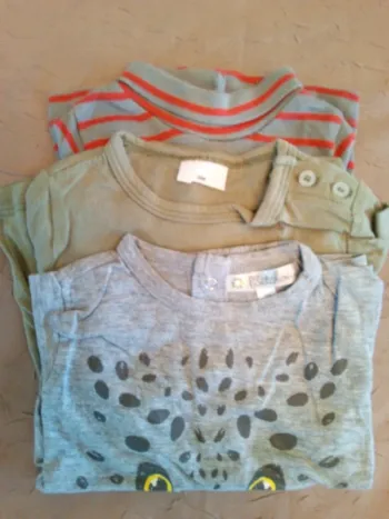 Lot t-shirts manches longues