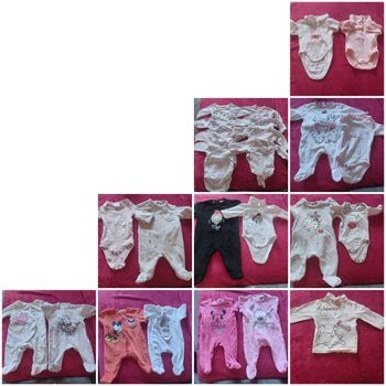 Lot bébé fille 1mois Disney