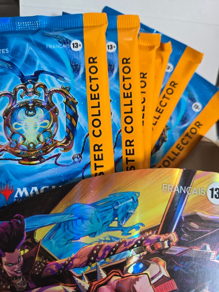 Mtg Aetherdrift Lot de 6  boosters Collectors en anglais