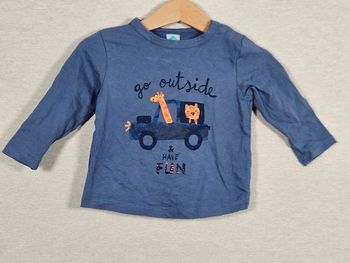 T-shirt manche longue  tex 12 mois