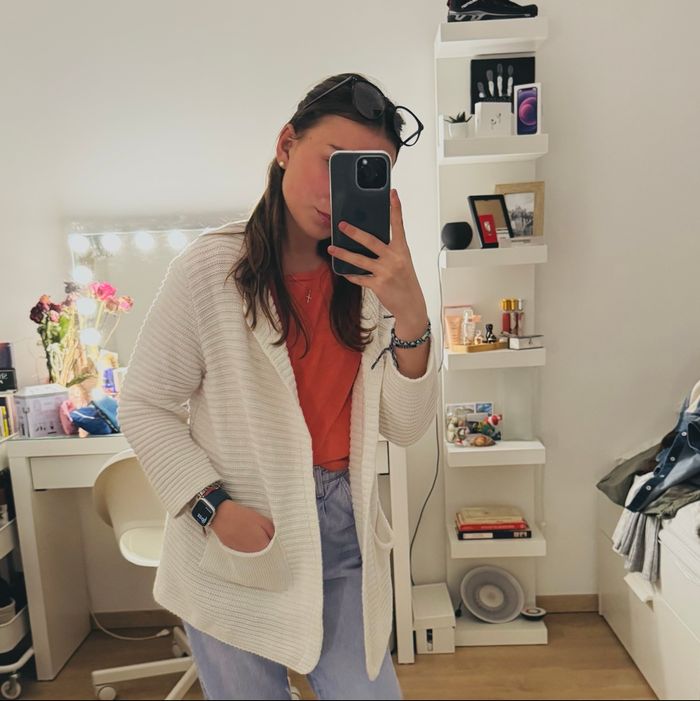 Cardigan blanc M - photo numéro 6