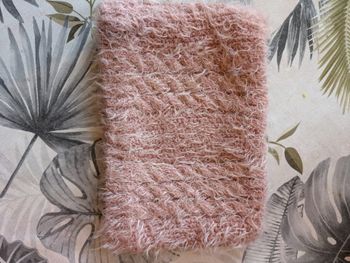 Snood rose tout doux 6/8ans