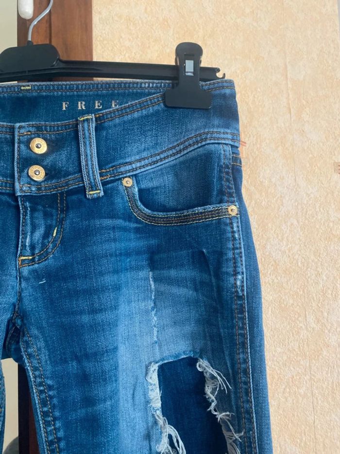 Jeans femme marque feeesoul très bon etat - photo numéro 4