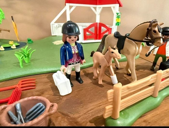 Playmobil 6147 SuperSet Paddock avec Chevaux - photo numéro 4