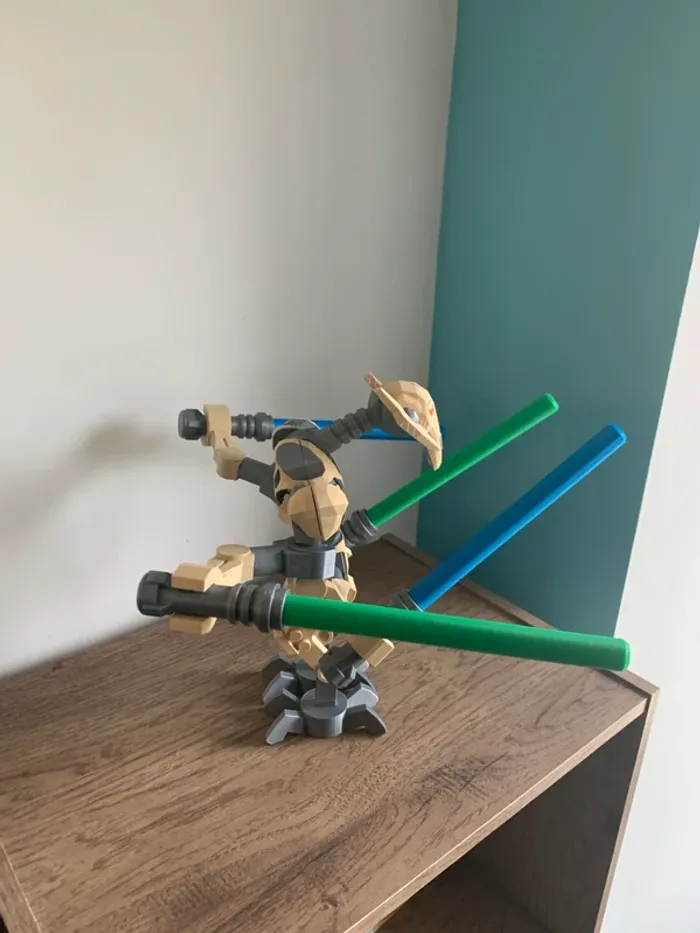 Lego Général Grivious XL 25cm - photo numéro 2