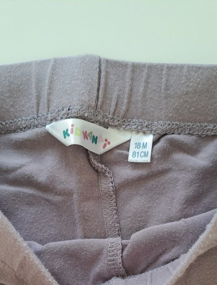 Lot de 3 leggings fille 18 mois - photo numéro 9