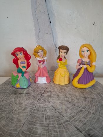 Figurines de bain princesses Disney