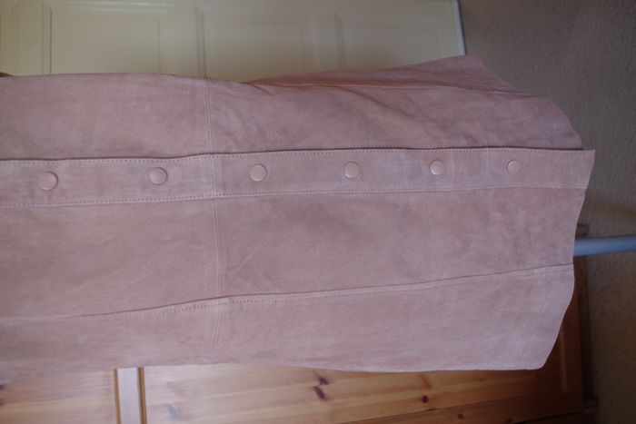 Mango - Robe en  cuir Suédé  - Taille 38 - photo numéro 6