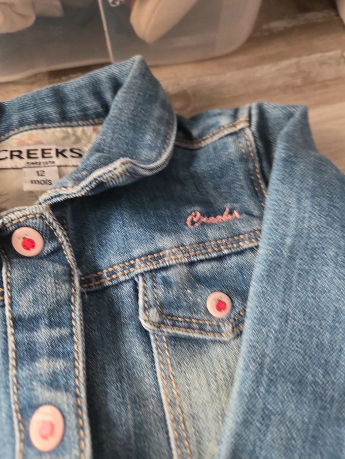 Veste en jean 12 mois - photo numéro 2