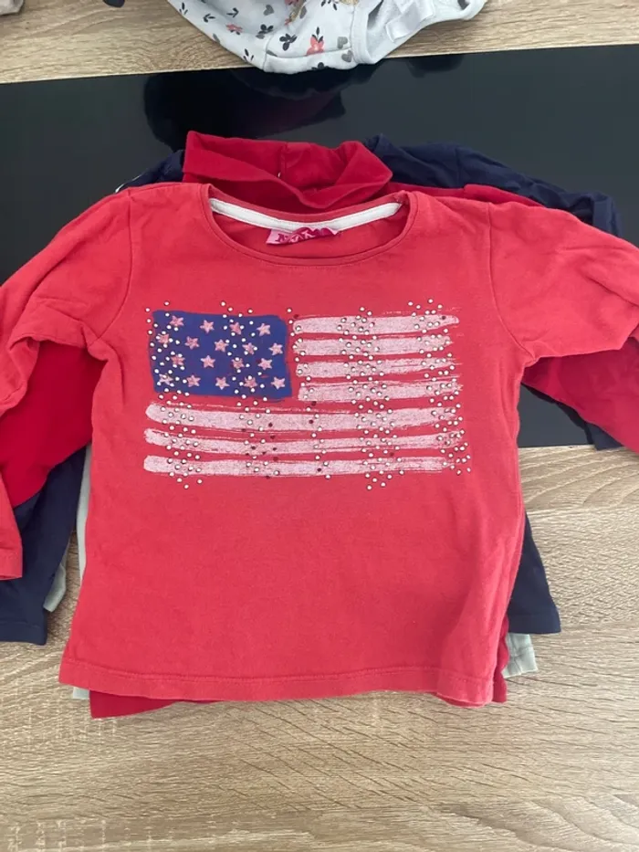 Lot t-shirt manches longues - photo numéro 6