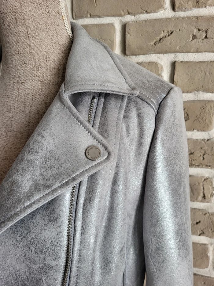 Perfecto argenté Morgan - Neuf - photo numéro 3