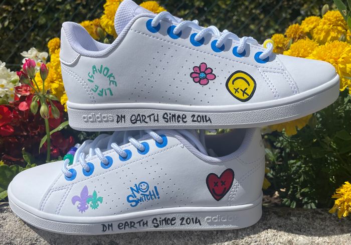 Basket Customisées Graffiti